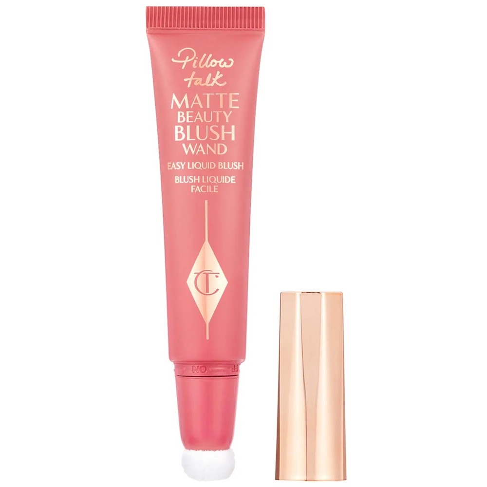 Charlotte Tilbury Matte Beauty Blush Wand in Pillow Talk- matte nude pink